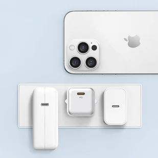 USAMS Ład. siec. 1xUSB-C PD30W 3A (only head) PD3.0 Fast Charging biały/white X-ron Series CC186TC02 (US-CC186) - Ładowarki do telefonów - miniaturka - grafika 13