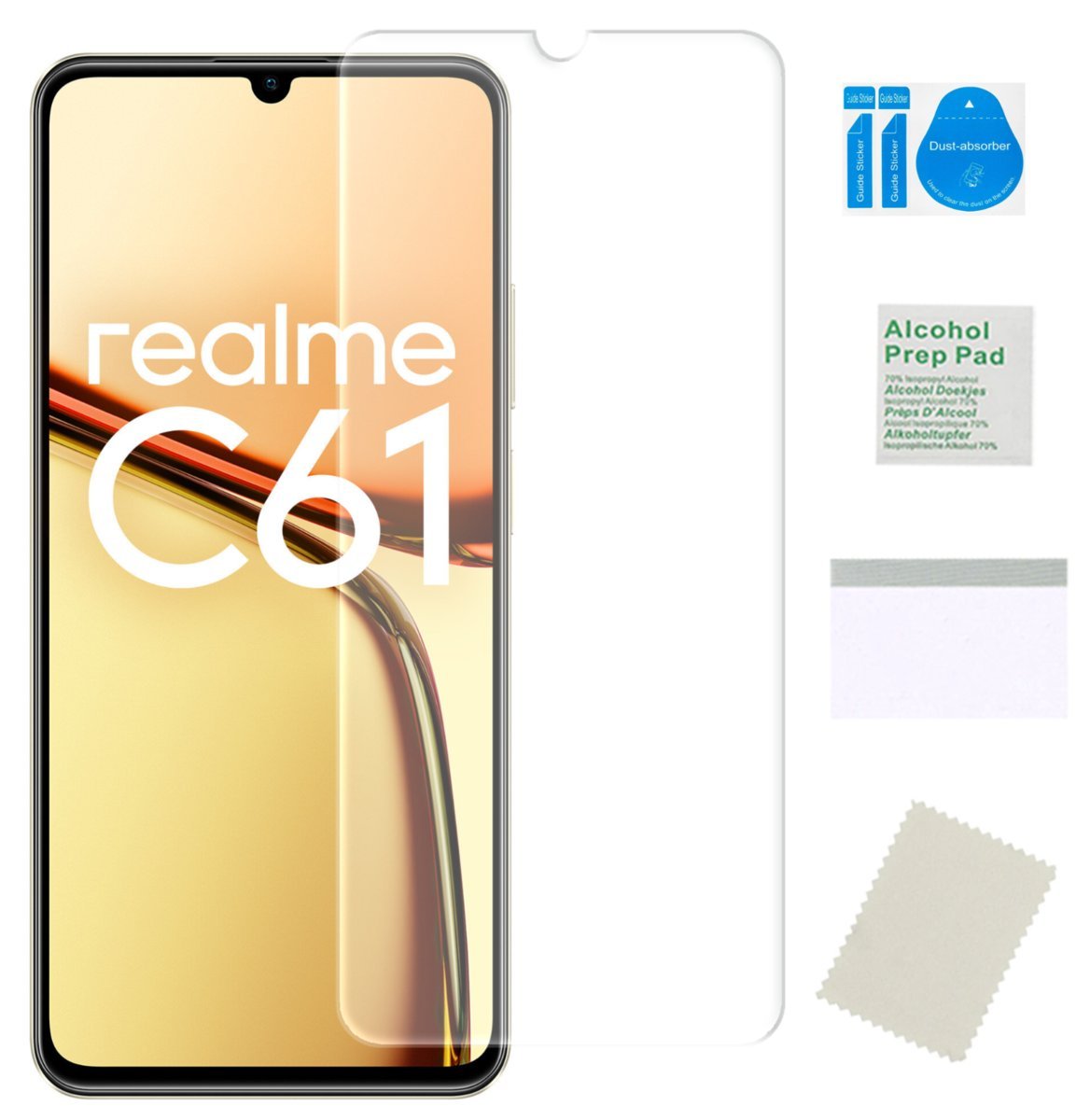Folia ochronna do REALME C61 hydrożelowa mocna na ekran trwała cienka TPU