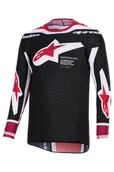 Odzież motocyklowa - Bluza Cross Alpinestars Supertech Pro Vista Czarny/Czerwony/Złamany BiałyS - miniaturka - grafika 1