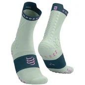 Skarpetki i podkolanówki sportowe - COMPRESSPORT Skarpety ProRacing Socks V4 TRAIL Aqua/Stargazer/Cyclamen - miniaturka - grafika 1