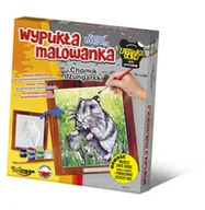 Zabawki kreatywne - Wypukła malowanka Futrzak Chomik dżungalski - miniaturka - grafika 1