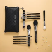 Pędzle do makijażu - Eigshow Beauty Master Series Bright Silver Zestaw 12 pędzli do makijażu - miniaturka - grafika 1