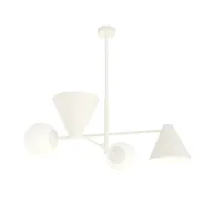 Lampy sufitowe - HERMES 4 WHITE - miniaturka - grafika 1