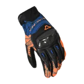 Rękawice motocyklowe - Rękawice Motocyklowe Macna Rocco Pomarańczowy/NiebieskiXXXL - miniaturka - grafika 1
