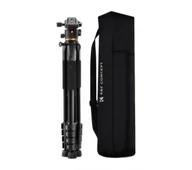 Statywy fotograficzne - K&F S255A3 z głowicą kulową BH-36 i uchwytem na telefon - miniaturka - grafika 1