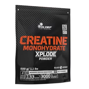 Olimp Creatine Monohydrate Xplode (Monohydrat Kreatyny) 500g BAG Cytryna - Kreatyna - miniaturka - grafika 1