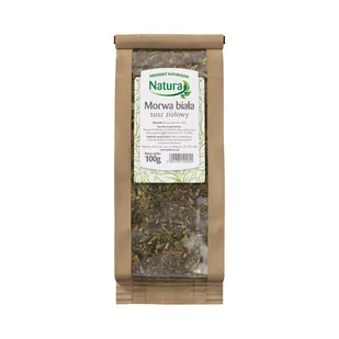 Polbioeco Morwa biała, susz ziołowy NATURA, 100 g - Herbata - miniaturka - grafika 1