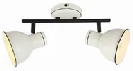 Lampy sufitowe - Candellux Listwa reflektorowa ZUMBA biało-czarna E14 - miniaturka - grafika 1