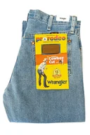 Spodnie męskie - WRANGLER 13MWZ COWBOY CUT ANTIQUE WASH JEANSY MĘSKIE - miniaturka - grafika 1