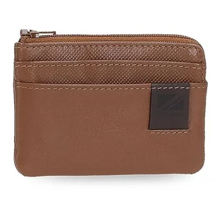 Pepe Jeans Topper Portfel 11x7x1,5 cms Skóra Brązowy, Brązowy, Talla única, portmonetka - Koszulki i topy damskie - miniaturka - grafika 1