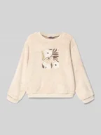Bluzy dla dziewczynek - Bluza z cekinami - miniaturka - grafika 1
