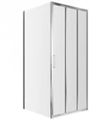 Kabiny prysznicowe - OMNIRES CH8080 CR TR Chelseakabina kwadratowa, drzwi przesuwne, 80x80cm, chrom & transparentny - miniaturka - grafika 1