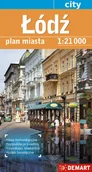 Atlasy i mapy - Demart Łódź - plan miasta (skala 1:21 000) - Demart - miniaturka - grafika 1