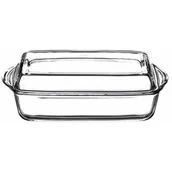 Naczynia żaroodporne - Ambition NACZYNIE PROSTOKĄTNE Z POKRYWĄ 3.9L (74823) - miniaturka - grafika 1