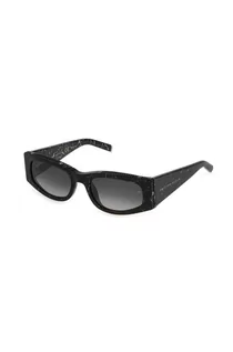 Okulary przeciwsłoneczne - Philipp Plein Philipp Plein okulary przeciwsłoneczne damskie kolor czarny - grafika 1