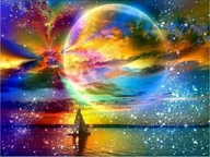 Zabawki kreatywne - ZESTAW HAFT DIAMENTOWY, OBRAZ, MOZAIKA - miniaturka - grafika 1