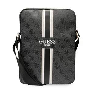Guess Torba GUTB10P4RPSK 10" czarny/black 4G Stripes Tablet Bag - Torby na laptopy - miniaturka - grafika 2