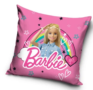 Poszewka Velvet 40x40 Lalka Barbie - Pościel dla dzieci - miniaturka - grafika 1