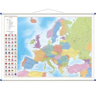 Europa - mapa ścienna polityczna 1:3 250 000 - Mapy i plansze edukacyjne - miniaturka - grafika 1