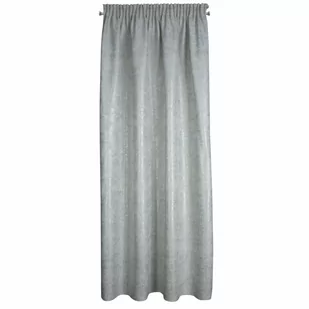 Zasłona Blanka szaro-srebrna 140 x 280 cm na taśmie - Zasłony - miniaturka - grafika 1