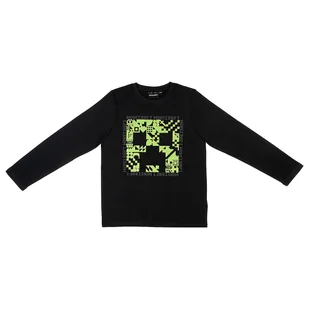 Bluzka Minecraft, 146cm, wzór Creeper, z długim rękawem - Koszulki dla chłopców - miniaturka - grafika 1