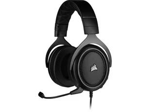 Corsair HS50 Stereo Gaming Headset czarne - Słuchawki - miniaturka - grafika 1