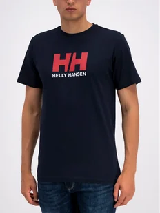Helly Hansen T-Shirt Hh Logo 33979 Granatowy Regular Fit - Koszulki męskie - miniaturka - grafika 1