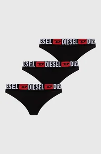 Diesel stringi UFST-STARS-THREEPACK 3-pack kolor czarny 00SE0K.0NJAP - Majtki damskie - miniaturka - grafika 1