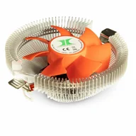 Tuning komputera - akcesoria - Inter-Tech 88885555 system chłodzenia komputerów Procesor Chlodnica/wentylator 8 cm Aluminium, Pomarańczowy - miniaturka - grafika 1