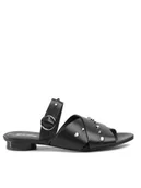 Klapki i japonki damskie - Gino Rossi Klapki Hoshi DLI771-CS4-0574-9900-0 Czarny - miniaturka - grafika 1