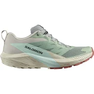 Buty sportowe damskie - Damskie Buty do biegania w terenie SALOMON SENSE RIDE 5 W L47212300 – Zielony - miniaturka - grafika 1