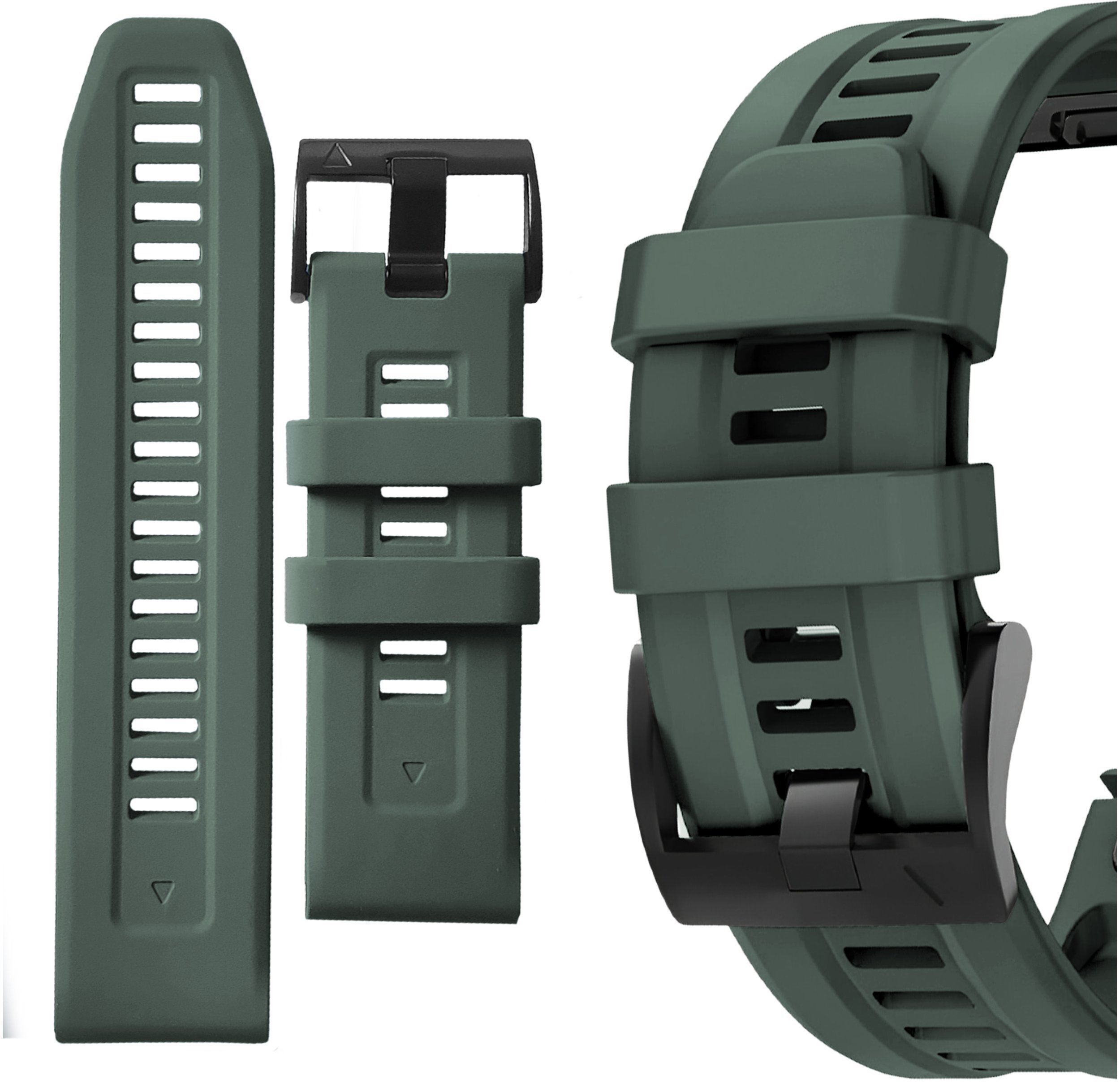 ChronSmarta Pasek ChronSmarta do Garmin Fenix 5X 6X 7X Pro Solar Epix Pro QuickFit Khaki