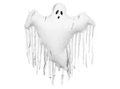Halloween - Balon foliowy Duch na Halloween - 93x86 cm - 1 szt. - miniaturka - grafika 1