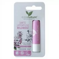 Balsamy do ust - Cosnature Lip Care naturalny ochronny balsam do ust z olejkiem z dzikiej róży 4.8g - miniaturka - grafika 1