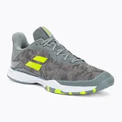Buty sportowe męskie - Buty do tenisa męskie Babolat Jet Tere Clay grey/aero - miniaturka - grafika 1