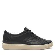 Sneakersy damskie - Sneakersy ECCO 21861301001 Czarny - miniaturka - grafika 1