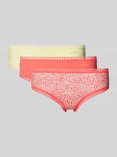 Majtki typu hipster z obszyciem z koronki w zestawie 3 szt. model ‘GO Crush’ - Majtki damskie - miniaturka - grafika 1
