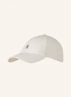 Czapki damskie - Tommy Hilfiger Czapka Z Daszkiem weiss - miniaturka - grafika 1