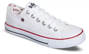 Lee Cooper, Trampki damskie, LCW-22-34-0959L, Białe, Rozmiar 39 - Trampki damskie - miniaturka - grafika 1