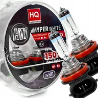 Żarówki samochodowe - Żarówki H11 HQ Automotive +150% Więcej Światła Hyper White 55W 12V Białe - miniaturka - grafika 1