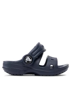Crocs Sandały Classic Crocs Sandal T 207537 Granatowy - Buty dla chłopców - miniaturka - grafika 1