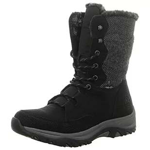 Rieker Damskie buty trekkingowe M9643, czarne, rozmiar 41 UE - Buty trekkingowe damskie - miniaturka - grafika 1