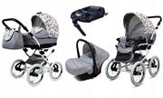 Wózki dziecięce - Babylux Margaret 4w1 + baza isofix 5903890854560 - miniaturka - grafika 1