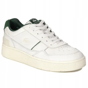 Lacoste Sneakersy półbuty męskie białe White 747SMA0037082 r.44 - Sneakersy męskie - miniaturka - grafika 1