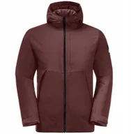 Kurtki męskie - Jack Wolfskin Tempelhof Jkt M 1115491-2185 Bordowe XXL - miniaturka - grafika 1