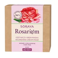 Maseczki do twarzy - Soraya Rosarium 40-50+ krem-maska na noc 50ml - miniaturka - grafika 1