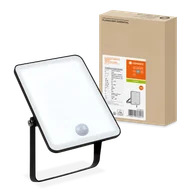 Oświetlenie warsztatowe - Naświetlacz Essential czarny z czujnikiem IP65 1600 lm LED Ledvance - miniaturka - grafika 1