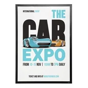 Systemy ekspozycyjne i znaki informacyjne - Ramka magnetyczna informacyjna 745x1045mm na reklamę 700x1000mm DURAFRAME POSTER czarna 1szt. /505601/ - miniaturka - grafika 1