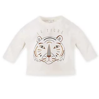 Bluzki dla niemowląt - Pinokio Baby Blouse Long Sleeve Le Tigre, 100% Cotton écru with Tiger, Boys rozm. 62-104 (104), écru, 104 - grafika 1