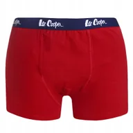 Majtki męskie - Lee Cooper Bokserki Męskie 9542 Red Navy M - miniaturka - grafika 1